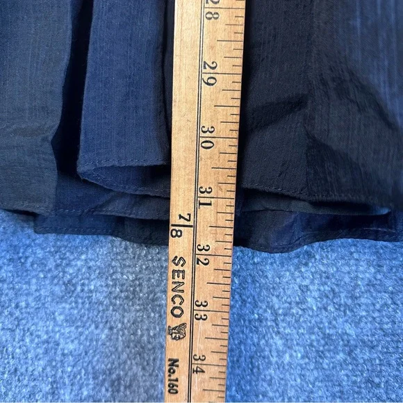 Mustard Seed ruffled flutter sleeve mini dress M layered tiered pockets coquette - Picture 15 of 15